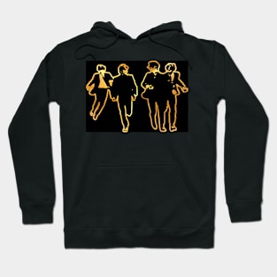 Fab Four | Gold Series | Pop Art Hoodie